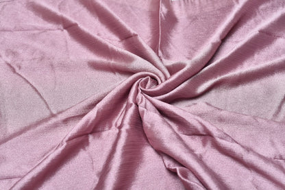 Flowery Pink Crinkle Silk Hijab –  Subtle Shine, Ultimate Comfort