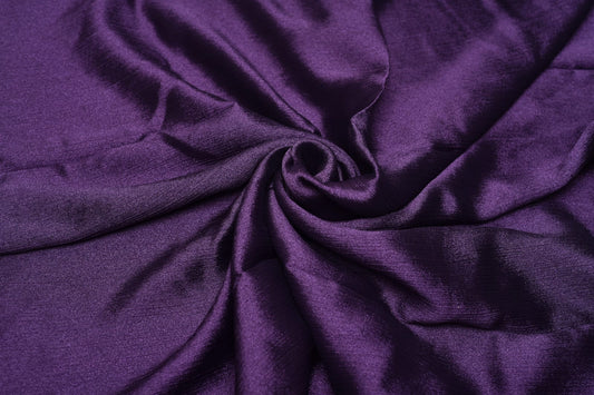 Purple Crinkle Silk Hijab –  Subtle Shine, Ultimate Comfort