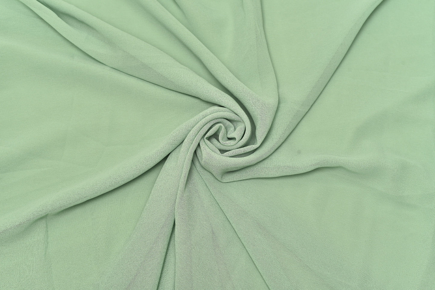 Mint Green Georgette Hijab – Soft, Flowy & Elegant