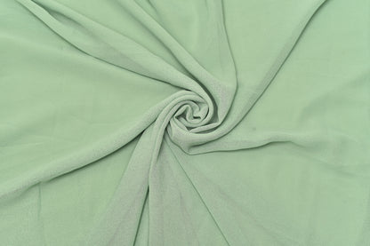 Mint Green Georgette Hijab – Soft, Flowy & Elegant