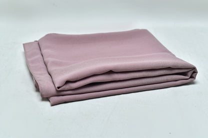 Pastel Pink Georgette Hijab – Soft, Flowy & Elegant